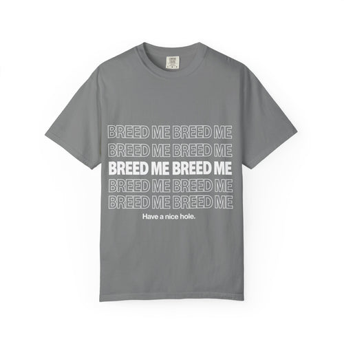 Breed Me Graphic T-Shirt — Provocative LGBTQ+ Pride Tee