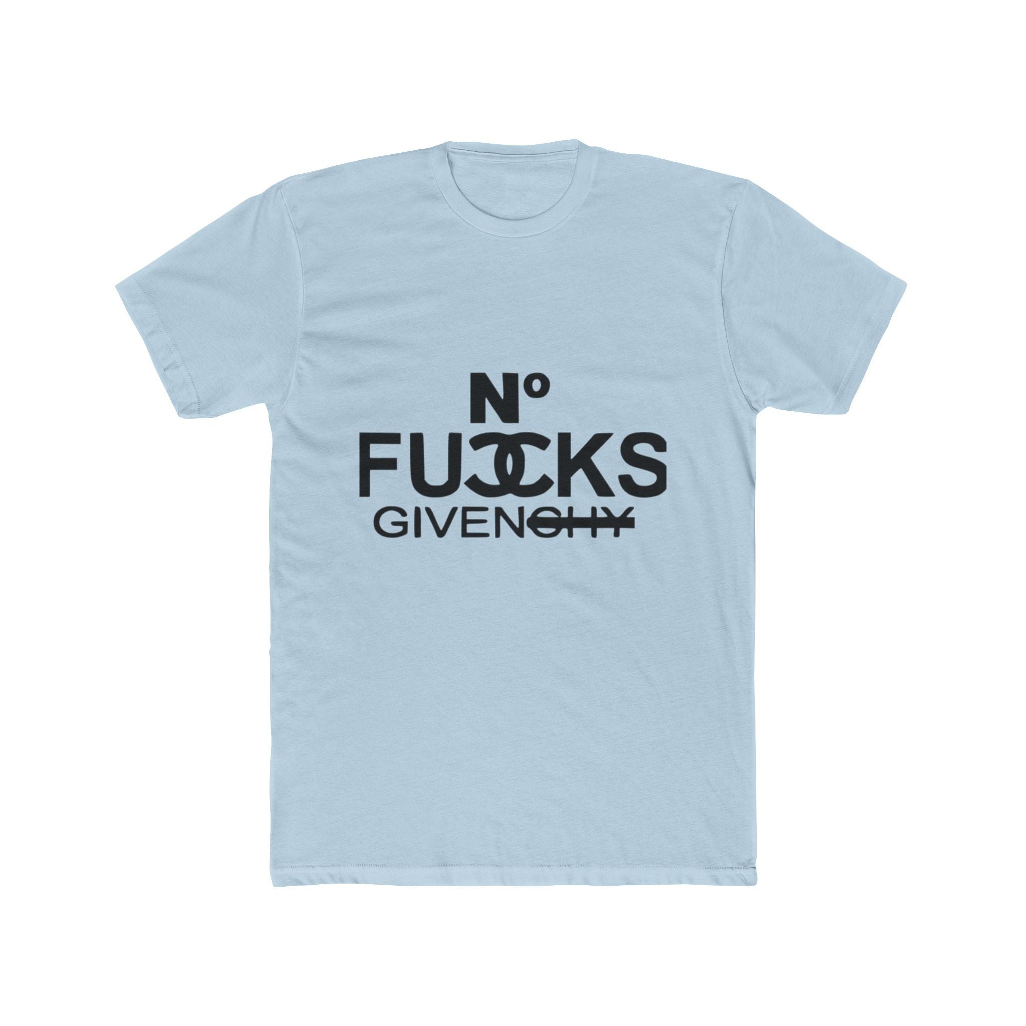 No Fucks Given Tee — Bold Graphic Cotton Crew Shirt