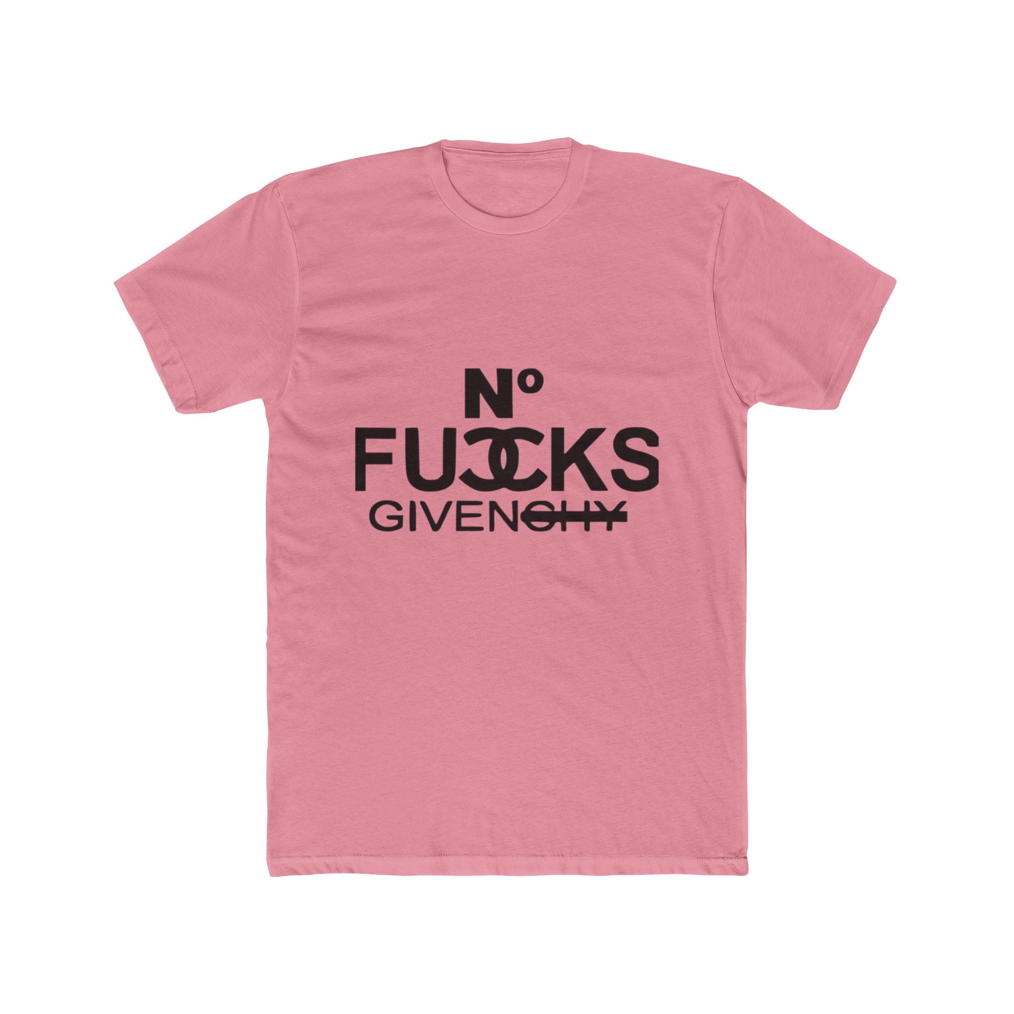 No Fucks Given Tee — Bold Graphic Cotton Crew Shirt